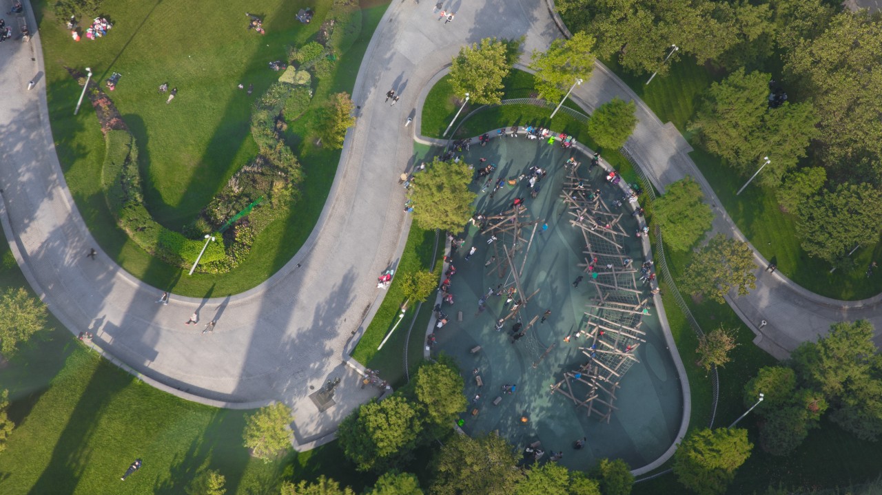 New public green spaces